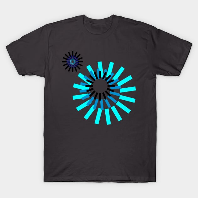 Pinwheel Panic T-Shirt by L'Appel du Vide Designs by Danielle Canonico